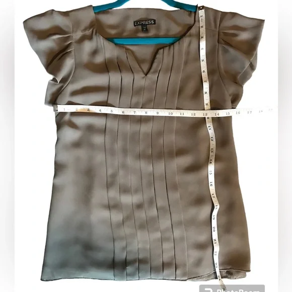 Express Pleated Blouse - Size XS - Picture 3 of 5